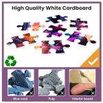 500 Pieces Puzzles for Adult Jigsaw Puzzle Mushrooms Puzzle for Adult Elderly Difficult Puzzle Gift for Family Activity Games Home Decor Wall Art 20.5x15IN