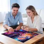 500 Pieces Puzzles for Adult Jigsaw Puzzle Mushrooms Puzzle for Adult Elderly Difficult Puzzle Gift for Family Activity Games Home Decor Wall Art 20.5x15IN