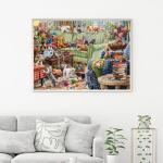 Anatolian Puzzle -Kittens in The Living Room 1500 Piece Jigsaw Puzzle # 4575