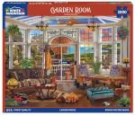 White Mountain Puzzles - Garden Room - 1000 Piece Jigsaw Puzzle for Adults & Kids - Fun Family Activity - 24"x30"
