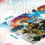 lamplig 500 Piece Puzzles for Adults, Fantasy Mushroom Puzzle, Flying Mushroom City Jigsaw Puzzles 500 Pieces with Letters on Back, Present for Adults and Home Decor, 1:1 Poster, 20.5"x14.9"