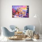 Romantic Castle Jigsaw Puzzles for Adults 500 Pieces Colorful Landscape Jigsaws 500 Piece Puzzles for Adults