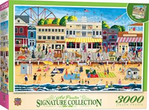 MasterPieces 3000 Piece Jigsaw Puzzle for Adults and Family - On The Boardwalk - 32"x45"