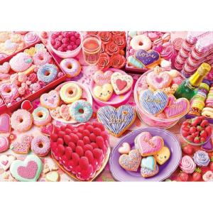 Valentine Puzzle for Adults 500 Piece - Valentine's Pastries, Fun and Challenging Family Game, for Adults