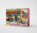 Springbok Boutique de Noel 500 Piece Jigsaw Puzzle for Adults - Christmas Puzzle - Unique Cut Pieces - Made in USA