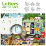 MINIWAN Puzzles for Adults 500 Pieces, Lakeside Camping Puzzle Challenging Puzzles for Adults, Jigsaw Puzzles 500 Pieces Ideal for Relaxation and Family Fun Puzzle Finished Size is 23 x 15 inch