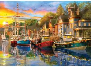 Anatolian Puzzle - Harbour Lights, 1500 Piece Jigsaw Puzzle, #4564