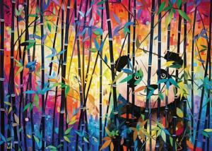 Wonder Forge Peekaboo Panda 1000 Piece Jigsaw Puzzle for Adults | Unique, Perfectly-Fitting Pieces | Fun, Vibrant Imagery | Amazon Exclusive