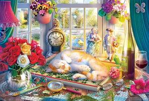 RoseArt - Kodak Premium Collector - Puzzle Time - 2000 Piece Jigsaw Puzzle for Adults