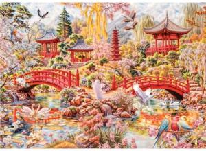 Anatolian Puzzle -Japanese Garden 3000 Piece Jigsaw Puzzle # 4938
