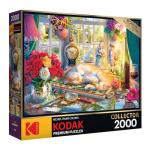 RoseArt - Kodak Premium Collector - Puzzle Time - 2000 Piece Jigsaw Puzzle for Adults