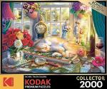 RoseArt - Kodak Premium Collector - Puzzle Time - 2000 Piece Jigsaw Puzzle for Adults