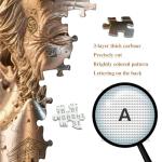 PQIKTUV Puzzles for Adults 1000 Pieces Fruit Juice Jigsaw Puzzles with Letters on Back Impossible Puzzle Wall Decor Funny Gifts for Women Men (27.56x19.7 Inch)