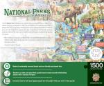 MasterPieces 1500 Piece Jigsaw Puzzle for Adults, Family, Or Youth - USA National Parks - 23.5"x34"