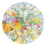 Gibsons Games A Year in The Garden 500 Piece Jigsaw Puzzle – Seasonal, Animal, Floral Artwork - B Corp Certified Sustainable Puzzle for Adults & Teens