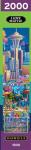 Buffalo Games – I Love Seattle - Eric Dowdle - 2000 Piece Jigsaw Puzzle ​ Colorful Puzzle for Adults – Precision-Cut Pieces, Beautiful Artwork, and Hours of Relaxing Fun​
