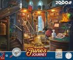 Ceaco - June's Journey - The Library - 2000 Piece Puzzle for Adults - Challenging and Perfect for Game Nights - Finished Puzzle Size 38.5 x 26.5