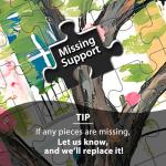 500 Piece Puzzles for Adults,Pink Garden Jigsaw Puzzle for Adults Seniors, Recycled Cardboard Puzzle 500 Piece, Challenging Game Birthday Party Activity Gift for Family Friends 20.5 * 15 inch