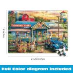 Buffalo Games - Eduard - Farm Sale - 500 Piece Jigsaw Puzzle for Adults -Challenging Puzzle Perfect for Game Nights - Finished Size is 21.25 x 15.00