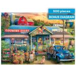 Buffalo Games - Eduard - Farm Sale - 500 Piece Jigsaw Puzzle for Adults -Challenging Puzzle Perfect for Game Nights - Finished Size is 21.25 x 15.00