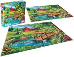 500 Piece Puzzle for Adults - Spring Farm