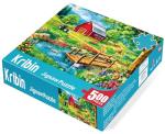 500 Piece Puzzle for Adults - Spring Farm