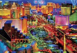 Buffalo Games - Viva Las Vegas - 2000 Piece Jigsaw Puzzle