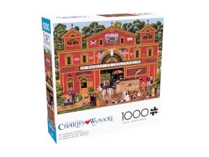 Buffalo Games – 1000 Piece Jigsaw Puzzle - ​Dr. Bonkley's Family - Charles Wysocki Colorful Puzzle for Adults – Precision-Cut Pieces, Beautiful Artwork, and Hours of Relaxing Fun