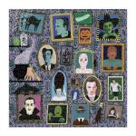 Galison Spooky Portraits – 500 Piece Foil Jigsaw Puzzle Featuring Scary Artwork of A Victorian Style Wall Filled Spooky Portraits with Gold Foil Accents