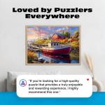 Buffalo Games - Imagine It Images - Old Boathouse - 500 Piece Jigsaw Puzzle for Adults -Challenging Puzzle Perfect for Game Nights - Finished Size is 21.25 x 15.00