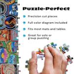 Buffalo Games - Lewis T. Johnson - National Park Patches - 1000 Piece Jigsaw Puzzle for Adults -Challenging Puzzle Perfect for Game Nights - Finished Size is 26.75 x 19.75