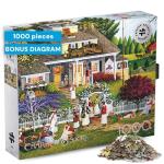 Buffalo Games - Silver Select - Charles Wysocki - Charles Wysocki - Love - 1000 Piece Jigsaw Puzzle for Adults - Challenging Puzzle Perfect for Game Night - Finished Size is 26.75 x 19.75