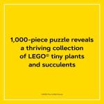 Lego® Tiny Garden 1000-Piece Jigsaw Puzzle | Inspired by Lego® Botanical Sets | Piece Together 30 Tiny Plants and Flowers! | for All Lego® Fans (Amazon Exclusive)