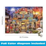 Buffalo Games - Jeff Haynie - Wild West Trading Post - 1000 Piece Jigsaw Puzzle for Adults -Challenging Puzzle Perfect for Game Nights - Finished Size is 26.75 x 19.75