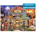 Buffalo Games - Jeff Haynie - Wild West Trading Post - 1000 Piece Jigsaw Puzzle for Adults -Challenging Puzzle Perfect for Game Nights - Finished Size is 26.75 x 19.75