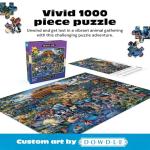 Buffalo Games - Dowdle - Noah's Ark - 1000 Piece Jigsaw Puzzle for Adults -Challenging Puzzle Perfect for Game Nights - Finished Size is 26.75 x 19.75