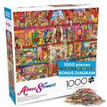 Buffalo Games - Aimee Stewart - Circus Extravaganza - 1000 Piece Jigsaw Puzzle for Adults - Challenging Puzzle Perfect for Game Nights - Finished Size is 26.75 x 19.75