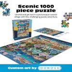 Buffalo Games - Dowdle - Outer Banks - 1000 Piece Jigsaw Puzzle for Adults -Challenging Puzzle Perfect for Game Nights - Finished Size is 26.75 x 19.75
