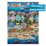 Buffalo Games - Dowdle - Outer Banks - 1000 Piece Jigsaw Puzzle for Adults -Challenging Puzzle Perfect for Game Nights - Finished Size is 26.75 x 19.75