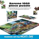 Buffalo Games - Jeff Haynie - Mountain Retreat - 1000 Piece Jigsaw Puzzle For Adults - Challenging Puzzle Perfect for Game Nights - Finished Puzzle Size is 26.75 x 19.75