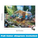 Buffalo Games - Jeff Haynie - Mountain Retreat - 1000 Piece Jigsaw Puzzle For Adults - Challenging Puzzle Perfect for Game Nights - Finished Puzzle Size is 26.75 x 19.75