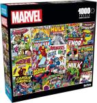 Buffalo Games - Marvel - Comic Book Collage - 1000 Piece Jigsaw Puzzle for Adults -Challenging Puzzle Perfect for Game Nights - Finished Size is 26.75 x 19.75