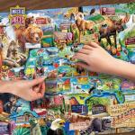 MasterPieces 3000 Piece Jigsaw Puzzle for Adults, Family, Or Kids - USA National Parks - 32"x45"