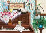Wonder Forge Piano Cat 1000 Piece Jigsaw Puzzle for Adults | Unique, Perfectly-Fitting Pieces | Fun, Vibrant Imagery | Amazon Exclusive