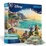Ceaco - Thomas Kinkade - Disney - Lilo and Stitch - 1000 Piece Jigsaw Puzzle