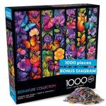 Buffalo Games - Bigelow Illustrations - Flowers and Flyers - 1000 Piece Jigsaw Puzzle for Adults -Challenging Puzzle Perfect for Game Nights - Finished Size is 26.75 x 19.75