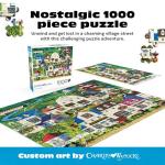 Buffalo Games - Charles Wysocki - Shops and Buggies - 1000 Piece Jigsaw Puzzle for Adults -Challenging Puzzle Perfect for Game Nights - Finished Size is 26.75 x 19.75