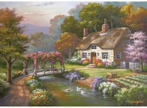 Anatolian Puzzle - Rose Cottage, 3000 Piece Jigsaw Puzzle, #4917