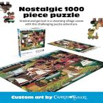 Buffalo Games - Charles Wysocki - The Cambridge - 1000 Piece Jigsaw Puzzle for Adults -Challenging Puzzle Perfect for Game Nights - Finished Size is 26.75 x 19.75