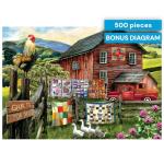 Buffalo Games - Tom Wood - A Little Bit of Heaven - 500 Piece Jigsaw Puzzle for Adults -Challenging Puzzle Perfect for Game Nights - Finished Size is 21.25 x 15.00